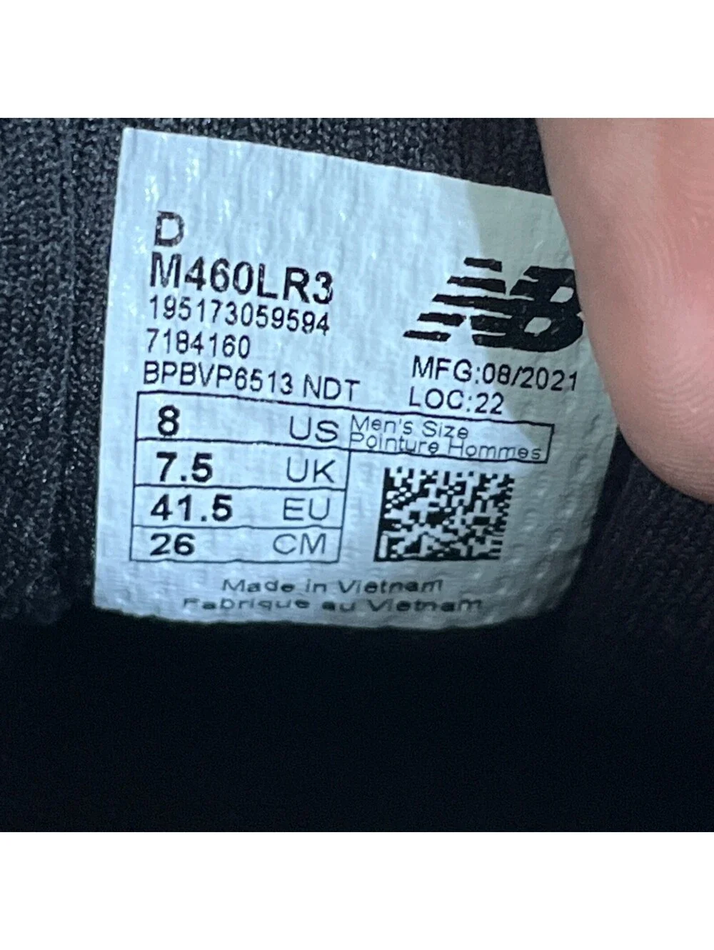 New Balance signs tread